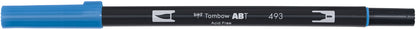 TOMBOW Dual Brush Pen ABT 493 reflex blue