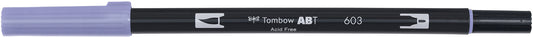 TOMBOW Dual Brush Pen ABT 603 periwinkle