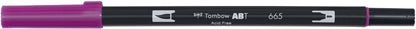 TOMBOW Dual Brush Pen ABT 665 purpur