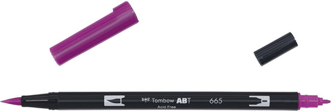 TOMBOW Dual Brush Pen ABT 665 purpur