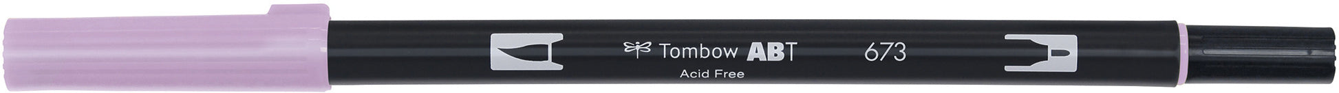 TOMBOW Dual Brush Pen ABT 673 orchidee