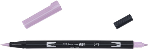 TOMBOW Dual Brush Pen ABT 673 orchidee