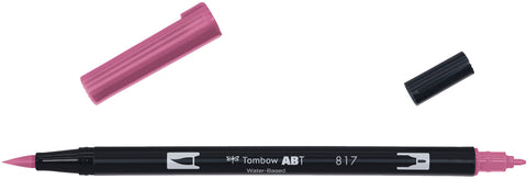TOMBOW Dual Brush Pen ABT-817 mauve
