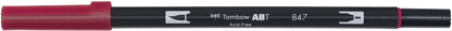 TOMBOW Dual Brush Pen ABT 847 purpurrot