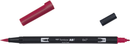 TOMBOW Dual Brush Pen ABT 847 purpurrot