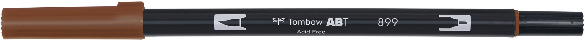 TOMBOW Dual Brush Pen ABT 899 rotholz