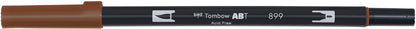 TOMBOW Dual Brush Pen ABT 899 rotholz