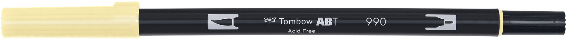 TOMBOW Dual Brush Pen ABT 990 light sand