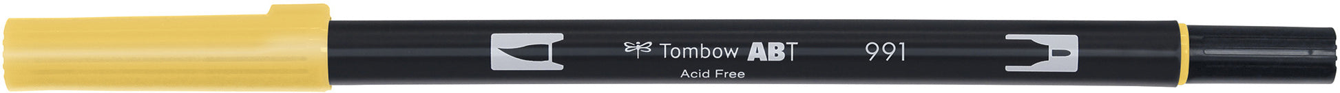 TOMBOW Dual Brush Pen ABT 991 ocker hell