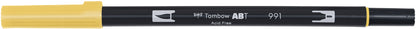 TOMBOW Dual Brush Pen ABT 991 ocker hell
