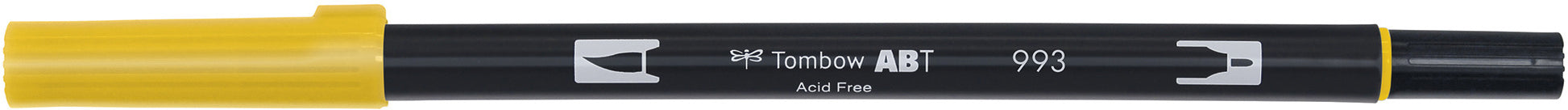 TOMBOW Dual Brush Pen ABT 993 chrome orange