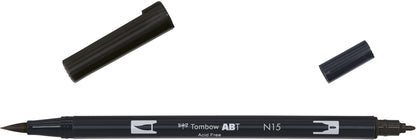 TOMBOW Dual Brush Pen ABT N15 schwarz