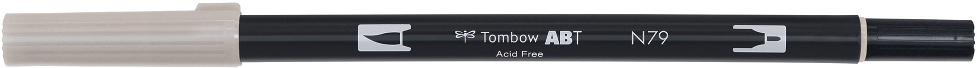 TOMBOW Dual Brush Pen ABT N79 warm grey 2