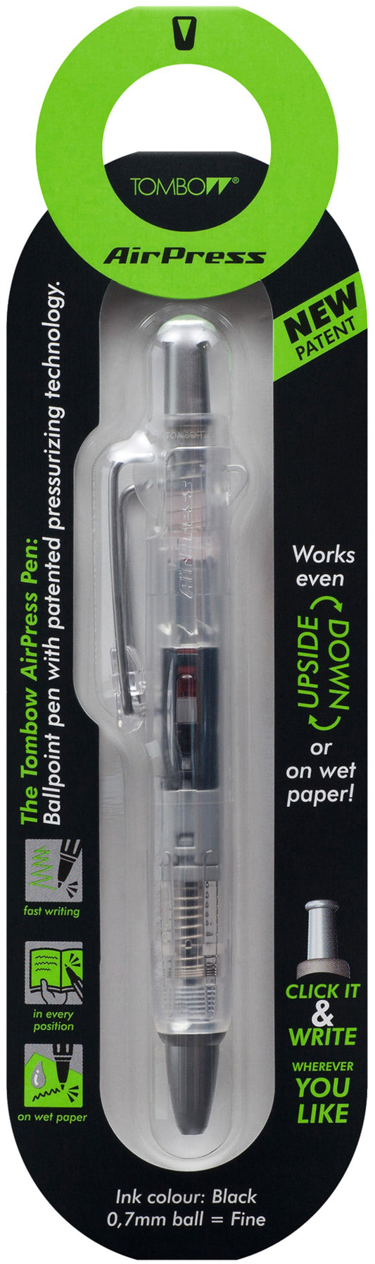 TOMBOW Air Press Pen 0.7mm BC-AP20 transparent