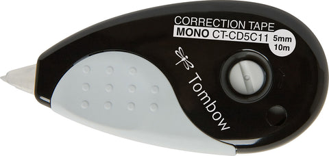 TOMBOW Korreturroller Mono CT-CD5C11 5mmx10m schwarz/grau