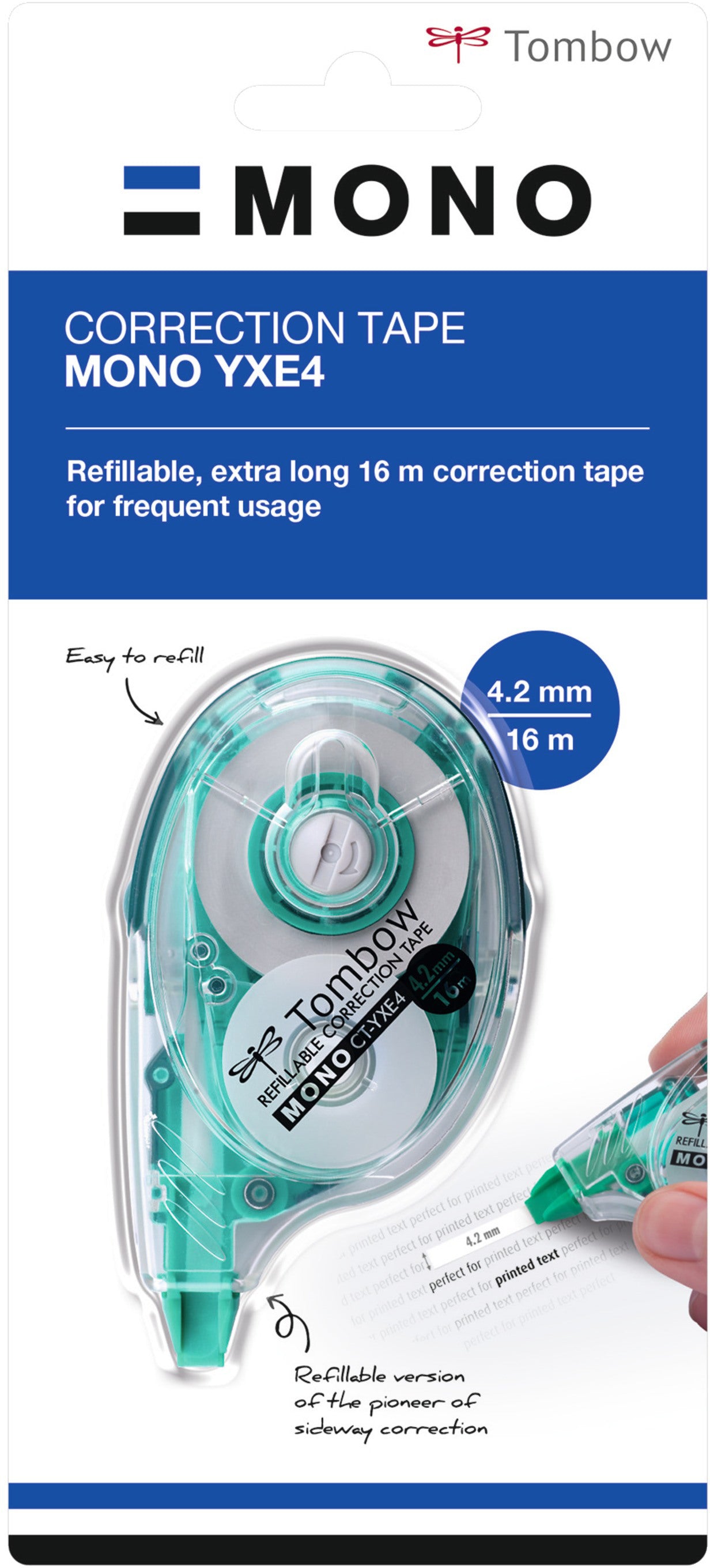 TOMBOW Korrekturroller Mon CT-YXE4 4,2mmx16m