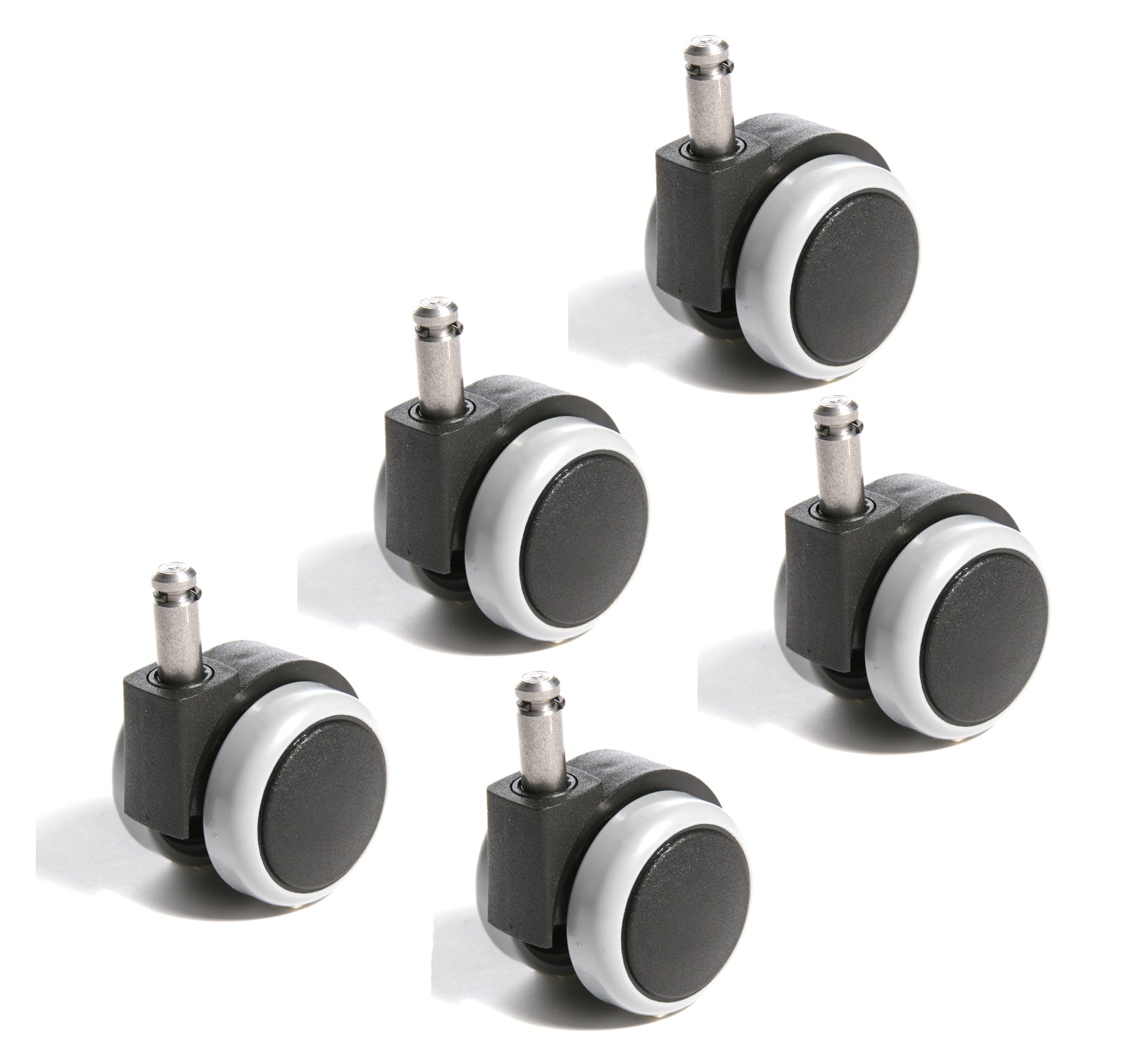 TOPSTAR Hartbodenrollen 6990-3 50mm 5 Stück