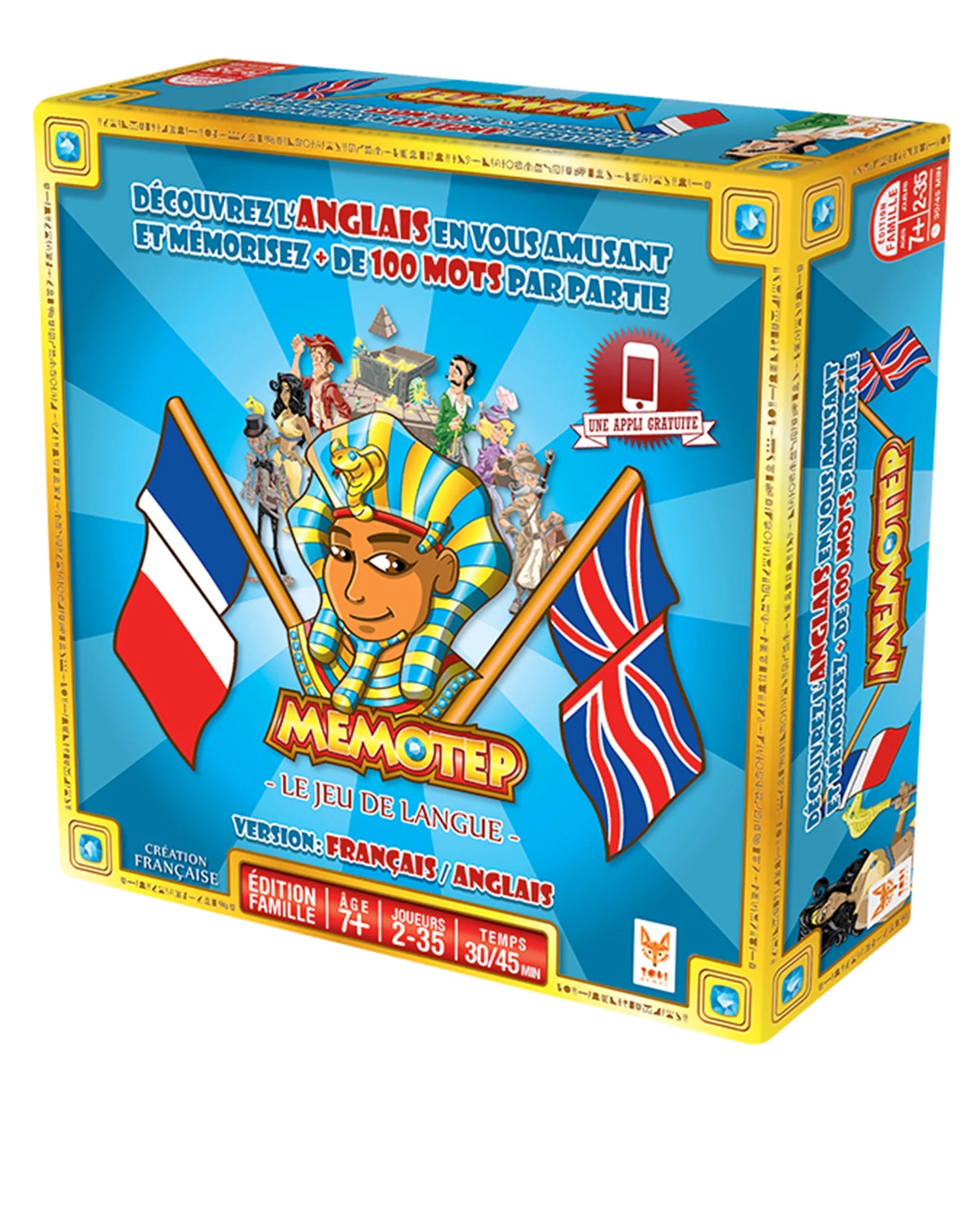 MEMOTEP FRANCAIS-ANGLAIS