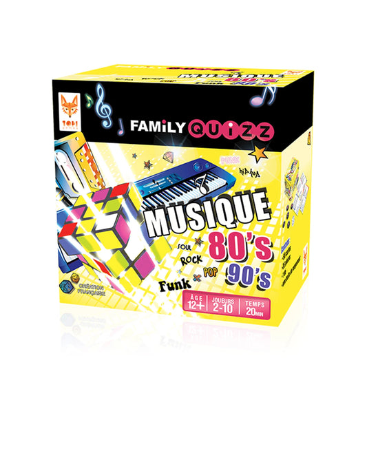 FAMILY QUIZZ MUSIQUE ANNEE 80 & 90 (FR)