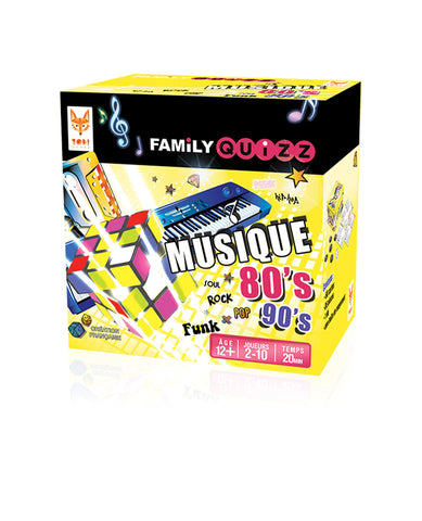 FAMILY QUIZZ MUSIQUE ANNEE 80 & 90 (FR)