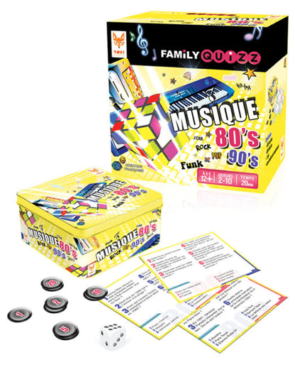 FAMILY QUIZZ MUSIQUE ANNEE 80 & 90 (FR)