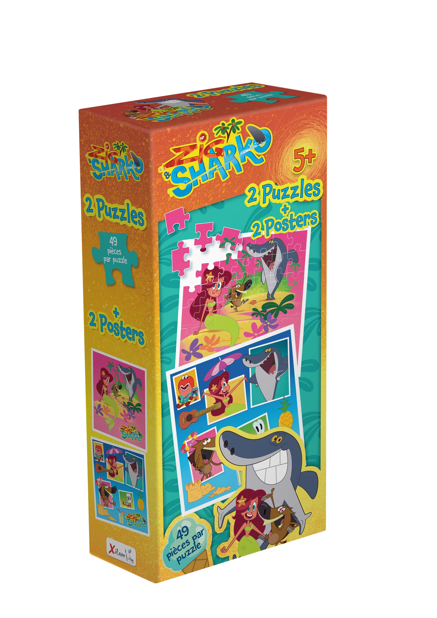 PZ ZIG ET SHARKO 2X49PCS