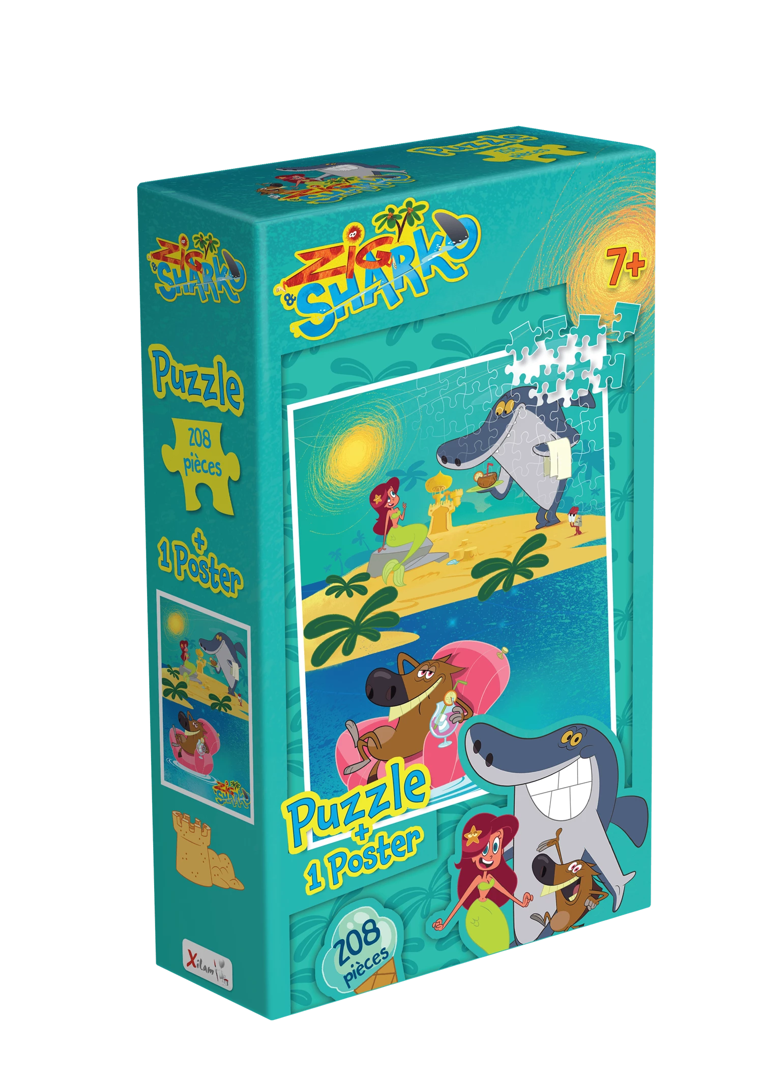 PZ ZIG ET SHARKO 208PCS