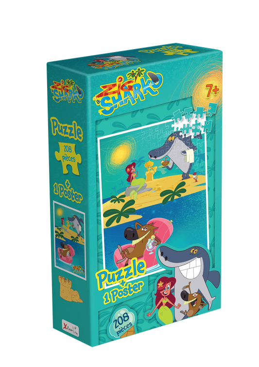 PZ ZIG ET SHARKO 208PCS