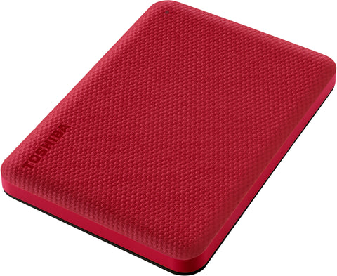 TOSHIBA HDD CANVIO Advance 1TB HDTCA10ER3AA USB 3.2 Gen 1, 2.5 inch red