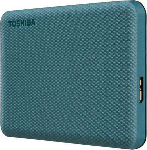 TOSHIBA HDD CANVIO Advance 2TB HDTCA20EG3AA USB 3.2 Gen 1, 2.5 inch green