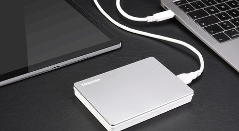 TOSHIBA HDD CANVIO Flex 1TB HDTX110ESCAA USB 3.2 2.5 inch silver