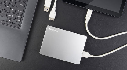 TOSHIBA HDD CANVIO Flex 1TB HDTX110ESCAA USB 3.2 2.5 inch silver