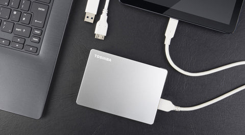 TOSHIBA HDD CANVIO Flex 1TB HDTX110ESCAA USB 3.2 2.5 inch silver