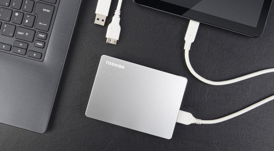 TOSHIBA HDD CANVIO Flex 2TB HDTX120ESCAA USB 3.2 2.5 inch silver