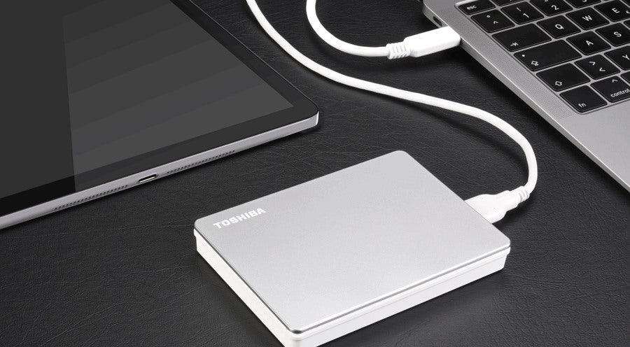 TOSHIBA HDD CANVIO Flex 4TB HDTX140ESCCA USB 3.2 2.5 inch silver