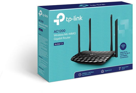 TP-LINK Wireless AC Dual Band Router Archer C6 white