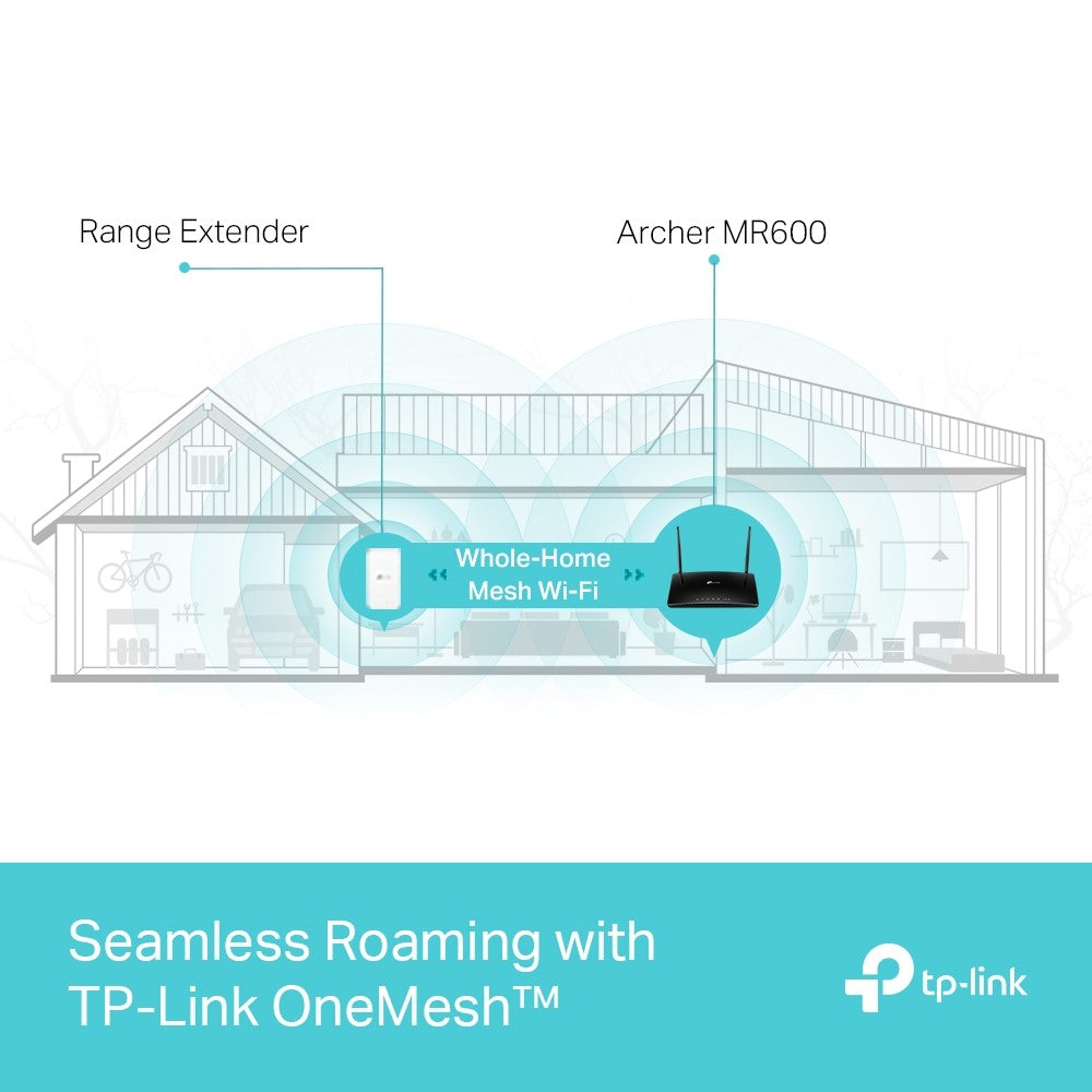 TP-LINK 4G+ Cat6 DB Gigabit Router Archer MR600 AC1200 V3.0