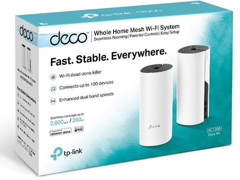 TP-LINK Whole-Home Mesh Deco M4 2-pa Wi-Fi System (2-pack)