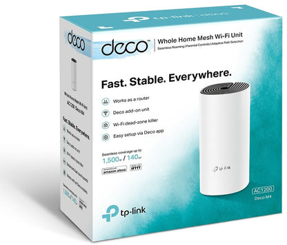 TP-LINK Whole-Home Mesh Deco M4(1-pa Wi-Fi System (1-pack)