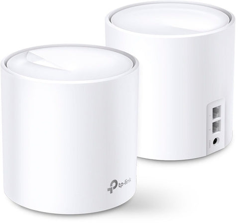 TP-LINK Whole Home Mesh Wi-Fi System Deco X20(2-pack) AX1800(2-Pack) white