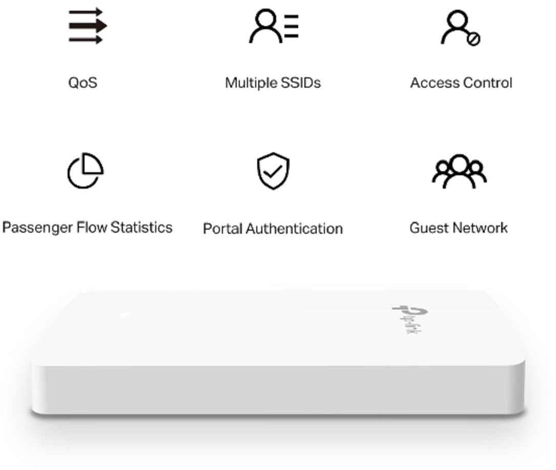 TP-LINK AC1200 Wall-Plate Dual-Band EAP235-Wall WiFi Access Point