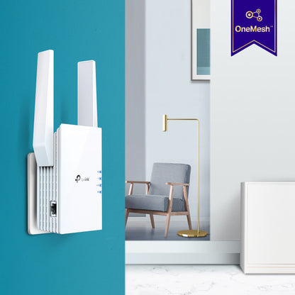 TP-LINK AX1800 WiFi 6 Range Extender RE605X