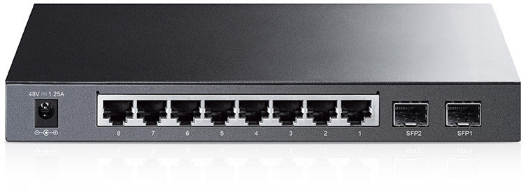 TP-LINK SG2210P SG2210P JS 8Port GB Sma. PoE+ 2GB SFP