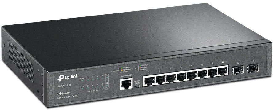 TP-LINK SG3210 SG3210 JS 8Port GB L2+, 2 SFP Slots