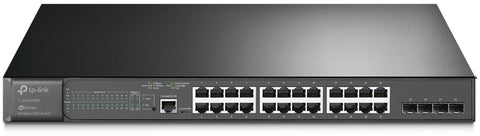 TP-LINK 24-Port Gigabit Switch SG3428 with 4 Gigabit SFP Slots