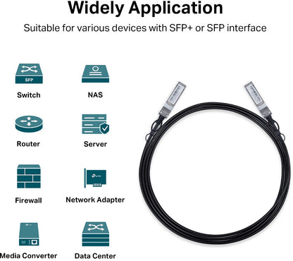 TP-LINK SM5220-3M SM5220-3M 3M SFP+ Cable for 10GB