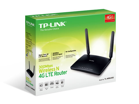 TP-LINK WLAN N 4G LTE Router TL-MR6400 Version 4.0