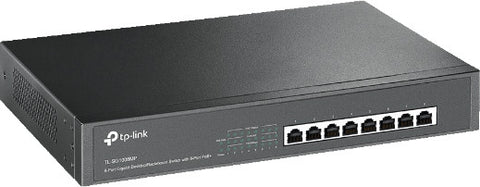 TP-LINK 8-Port Desktop/Rackmount TL-SG1008MP Switch with 8-Port PoE