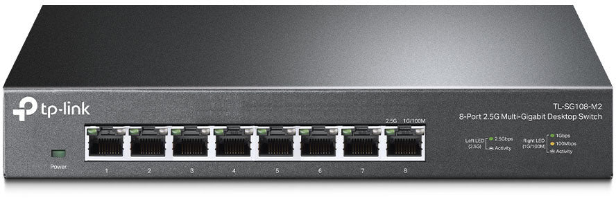 TP-LINK TL-SG108-M2 TL-SG108-M2 8-Port 2.5G Multi-GB Switch