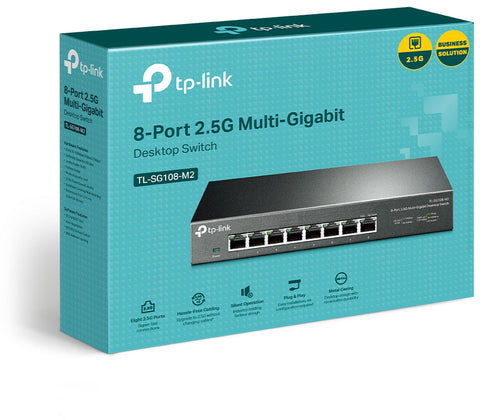 TP-LINK TL-SG108-M2 TL-SG108-M2 8-Port 2.5G Multi-GB Switch